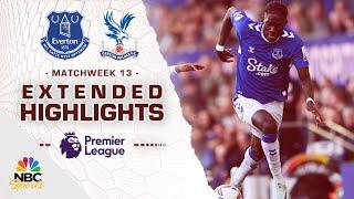 Everton v. Crystal Palace | PREMIER LEAGUE HIGHLIGHTS | 10/22/2022 | NBC Sports