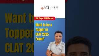 How to become a Topper in CLAT 2025 Exam? #clat2025 #clattopperstrategies #clat2025preparation