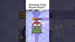 “Smartest Clash Royale Player” #clashroyale #clashroyaleshorts #clashroyalememes #shorts