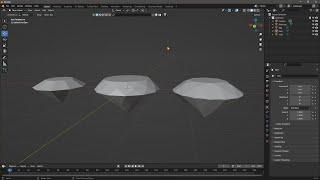 Videoguide - Create Diamond and Gem 3D Objects, Quick and Easy With Extra Mesh in Blender