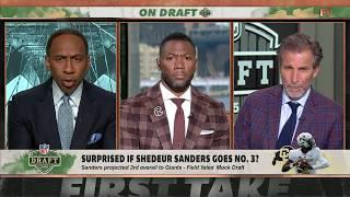 Mad Dog QUESTIONS why the Giants would EVER take Shedeur Sanders at No. 3  | First Take