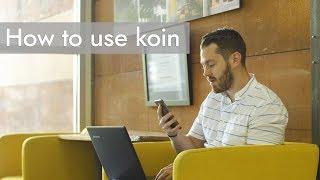 How to Use the koin Micro Market App