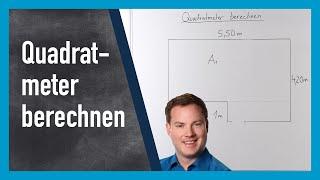 Quadratmeter berechnen: Beispiel und Erklärung