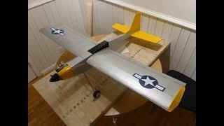 Slec Funfly Build & Maiden Flight "P51 Yellow Nose Livery"