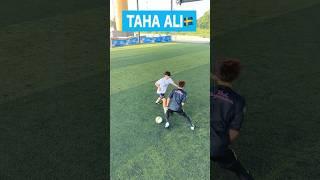 【New Star TAHA ALI skill】Did you see this??つま先でもリズムを変えれるんですね#soccer #football #REGATEドリブル塾 #ali