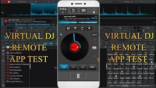 VIRTUAL DJ REMOTE APP TEST #shorts