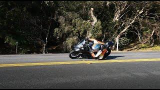 Ninja 400 100MPH in Bay Area Mountains - ShortGuyMoto