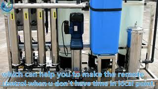 Remote control Water Treatment Machinery Reverse osmosis water system
