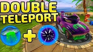 Beach Buggy Racing 2 | Double Teleport Combo | 100%Win Rate | B'zorp Ft HotWeiler