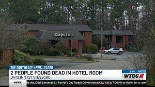 2 found dead at hotel in Statesboro