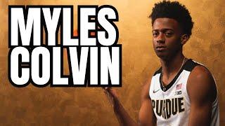 Was Myles Colvin unhappy during Purdue's blowout win over Michigan? The Body Language PhD answers