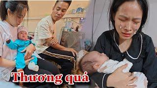 Thảo Lại Khóc Vì Không Còn Sữa Để Nuôi Con Và Lên Bệnh Viện Thăm 3 Mẹ Con Bị Bỏ Rơi  | Dương KC