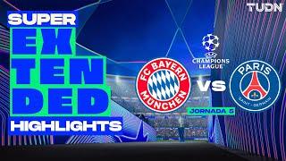 SUPER EXTENDED HIGHLIGHTS | Bayern Munich vs PSG | UEFA Champions League 24/25 | TUDN