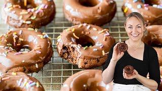 Baked Chocolate Donuts that Aren't Overly Sweet