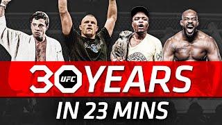 The Entire History of The UFC in 23 Mins