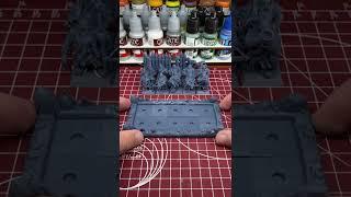 🪓 Assembling the Modular Dwarf Movement Tray 🪓 - Highlands Miniatures  #short #shortvideo