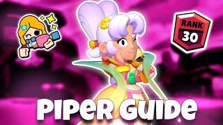 Piper Guide For Rank 30 ! Brawl Stars