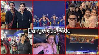 বালিযাত্রায় dangerous ride এ চেপে অবস্থা খারাপনদী কেঁদে অস্থির #banglavlog