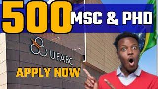 500+ MSc & PhD Opportunities in Brazil – Apply Now!!!