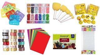 How to make craft materials in tamil /Homemade craft materials in tamil