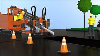 Horizontal Directional Drilling Installation Animation