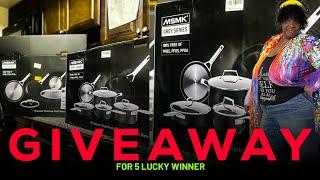 MSMK 2 NONSTICK COOKWARE SET GIVEAWAY !