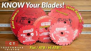 Picking Circular Saw Blades | Table Saw | Miter Saw