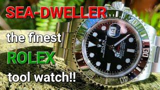 Rolex Sea-Dweller 126600 - the finest tool watch - and it's available from your Rolex AD!!