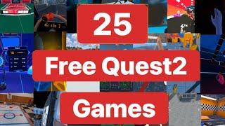 25 FREE QUEST2 GAMES