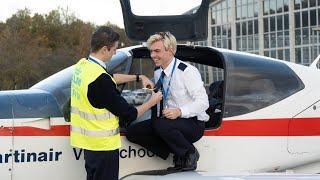 First (powered) solo at KLM Flight Academy