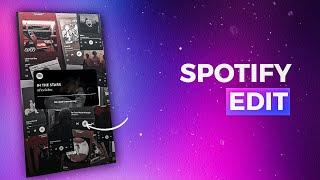 Instagram Trending Spotify Card Lyrics Edit Alight Motion Xml ll Tutorial