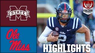 Mississippi State Bulldogs vs. Ole Miss Rebels | Full Game Highlights | ESPN College Football