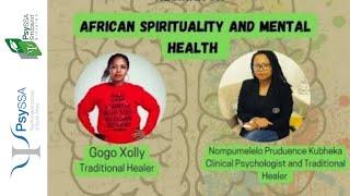 PsySSA SD Webinar -  African Spirituality and Mental Health