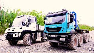 1/14 IVECO Trakker VS 1/10 UNIMOG U423