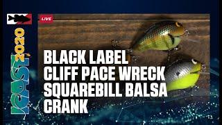 Black Label Cliff Pace Wreck Squarebill Balsa Crank with Cliff Pace | ICAST 2020