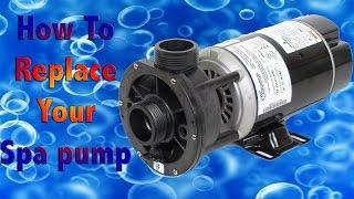 How to replace a spa pump - Fix your jacuzzi!