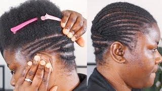 Basic Crochet Braiding Pattern With Twa Hair | Dilias Empire