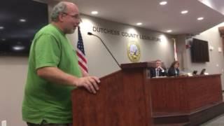 Dave Heller testimony to the Dutchess County Legislature re; cruel county takeover of Poughkeepsie