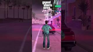 Insane Car Taillight Physics Evolution in GTA Games #gtavicecity #gtasa #gta4 #gtav