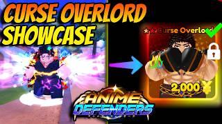 *NEW* Meta DOUBLE EVO Curse Overlord Showcase Anime Defenders Update 6