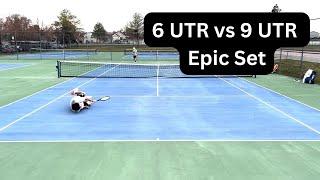 DOWN TO THE WIRE - 6 UTR vs 9 UTR EPIC TENNIS SET