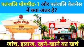 Difference Between Patanjali Yogpeeth 1 & Patanjali Wellness Center.