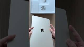 Распаковка MacBook Air M4, 15 дюймов #apple #unboxing #unpacking #macbook #распаковка