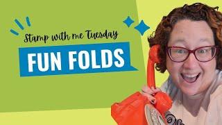 Stamp with Me Tuesday: Show of Your Patterned Paper with an Easy Fun Fold Card