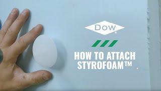 Fasteners to attach Styrofoam™ from Dow Building Solutions by Rodenhouse Inc.