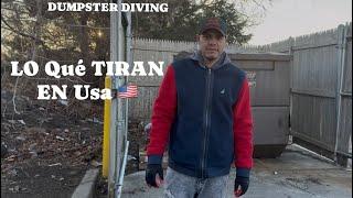 DUMPSTER DIVING LO QUÉ TIRAN En Usa  #dumpsterdiving #loquetiranenusa