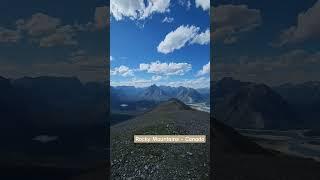 Largest Mountain System in North America. #travel #canada #geology