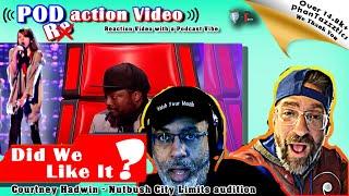 OMG! Courtney Hadwin's audition 'Nutbush City Limits' on The VOICE UK#reaction #courtneyhadwin