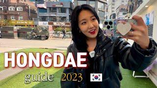 A cool girl's guide of HONGDAE | Seoul neighborhood tour 