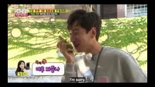 Eunji being a savage queen to Kwang Soo